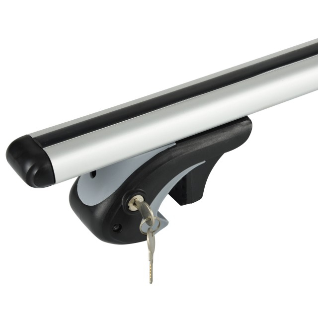 قضبان متقاطعة لسقف السيارة شديدة التحمل قابلة للتعديل عالميًا لقضبان السقف المرتفعة 