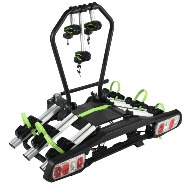 إطار تركيب قضيب القطر 3 دراجات قابلة للإمالة وقابلة للطي ومقبس 13 دبوس 