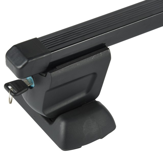 رف سقف عالمي من الفولاذ الأسود ذو نقطة ثابتة، أقصى تحميل 90 كجم