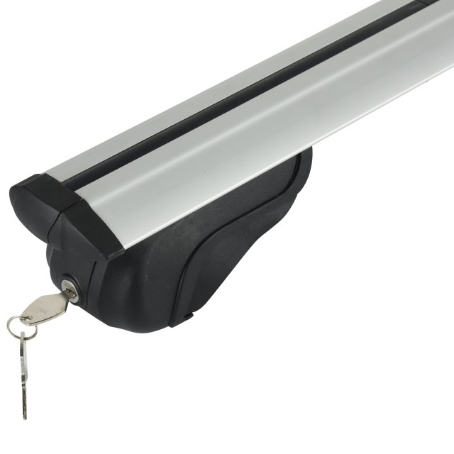 قضبان متقاطعة لرف السقف شديدة التحمل من Universal AERO للقضبان الجانبية المدمجة لسيارات الدفع الرباعي