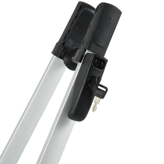 نظام النقل على السطح لركوب الدراجات، خفيف الوزن وسهل التركيب على سطح قائم، رف دراجة على السطح العلوي 1 دراجة 